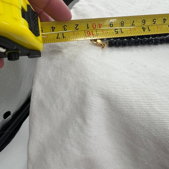 Vintage Monet Diamond Shape Pendant with AB beads and rhinestones - Picture 12 of 14